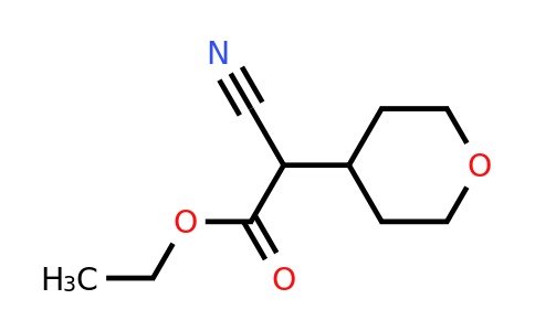 CAS 124499-36-1 | ethyl 2-cyano-2-(oxan-4-yl)acetate