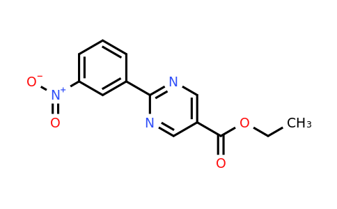 CAS 1245077-11-5 | Ethyl 2-(3-nitrophenyl)pyrimidine-5-carboxylate