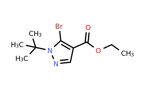 CAS 1245272-40-5 | ethyl 5-bromo-1-(tert-butyl)-1H-pyrazole-4-carboxylate