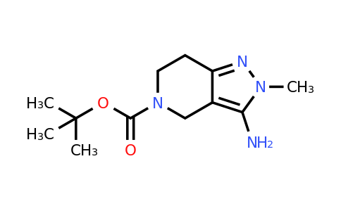 CAS 1245558-98-8 | tert-Butyl 3-amino-2-methyl-2H,4H,5H,6H,7H-pyrazolo[4,3-c]pyridine-5-carboxylate