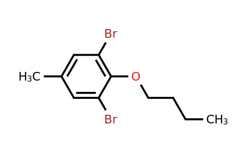 CAS 1245563-06-7 | 1,3-Dibromo-2-butoxy-5-methylbenzene