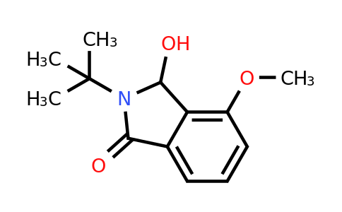 CAS 1245563-21-6 | 2-(tert-Butyl)-3-hydroxy-4-methoxyisoindolin-1-one