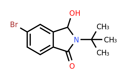 5-Bromo-2-(tert-butyl)-3-hydroxyisoindolin-1-one