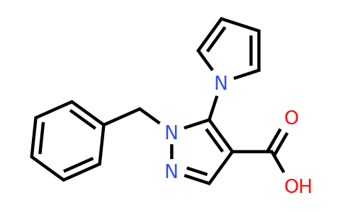 CAS 1245568-72-2 | 1-Benzyl-5-(1H-pyrrol-1-yl)-1H-pyrazole-4-carboxylic acid
