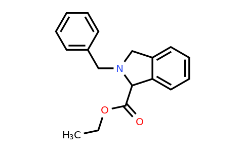 CAS 1245572-33-1 | 2-Benzyl-2,3-dihydro-1H-isoindole-1-carboxylic acid ethyl ester