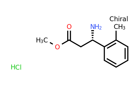 CAS 1245606-66-9 | (S)-Methyl 3-amino-3-(o-tolyl)propanoate hydrochloride
