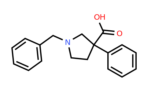 CAS 124562-91-0 | 1-benzyl-3-phenylpyrrolidine-3-carboxylic acid