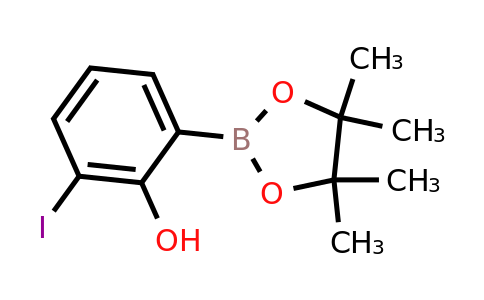 CAS 1245635-14-6 | 2-Iodo-6-(4,4,5,5-tetramethyl-1,3,2-dioxaborolan-2-YL)-phenol