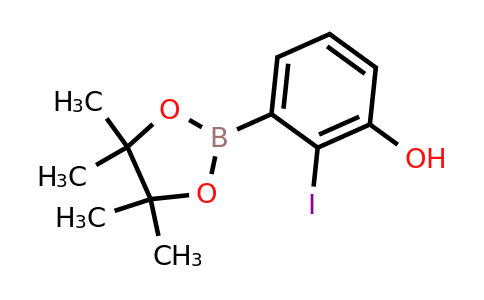 CAS 1245635-34-0 | 2-Iodo-3-(4,4,5,5-tetramethyl-1,3,2-dioxaborolan-2-YL)-phenol