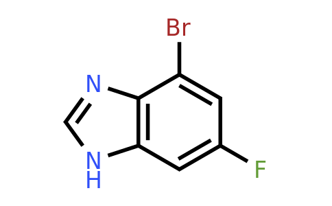 CAS 1245642-98-1 | 4-Bromo-6-fluoro-1H-benzo[D]imidazole
