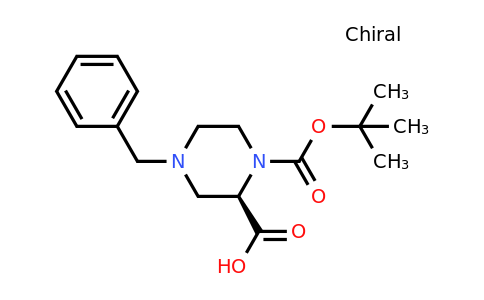 CAS 1245643-13-3 | (R)-4-Benzyl-1-(tert-butoxycarbonyl)piperazine-2-carboxylic acid