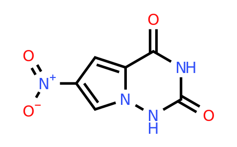 CAS 1245644-73-8 | 6-nitro-1H,2H,3H,4H-pyrrolo[2,1-f][1,2,4]triazine-2,4-dione