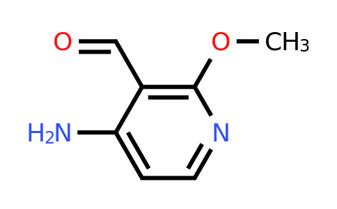 CAS 1245645-08-2 | 4-Amino-2-methoxynicotinaldehyde