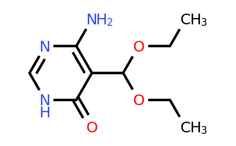 CAS 1245645-33-3 | 6-Amino-5-(diethoxymethyl)pyrimidin-4(3H)-one
