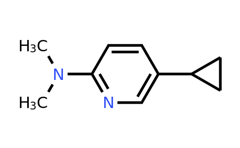 CAS 1245645-43-5 | 5-Cyclopropyl-N,N-dimethylpyridin-2-amine