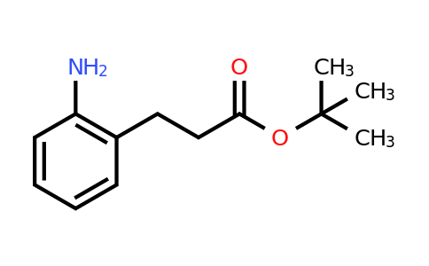 CAS 1245646-24-5 | tert-Butyl 3-(2-aminophenyl)propanoate