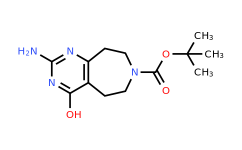 CAS 1245646-44-9 | Tert-butyl 2-amino-4-hydroxy-8,9-dihydro-5H-pyrimido[4,5-D]azepine-7(6H)-carboxylate