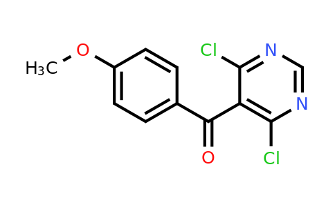 CAS 1245646-55-2 | (4,6-Dichloropyrimidin-5-yl)(4-methoxyphenyl)methanone