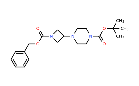 CAS 1245646-73-4 | tert-butyl 4-{1-[(benzyloxy)carbonyl]azetidin-3-yl}piperazine-1-carboxylate