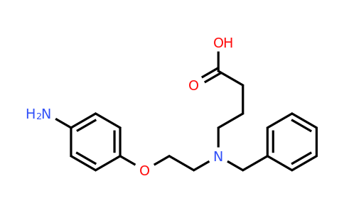 CAS 1245647-07-7 | 4-((2-(4-Aminophenoxy)ethyl)(benzyl)amino)butanoic acid