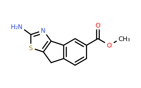 CAS 1245648-02-5 | Methyl 2-amino-8H-indeno[1,2-D]thiazole-5-carboxylate