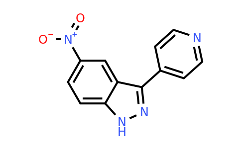 CAS 1245648-33-2 | 5-Nitro-3-pyridin-4-yl-1H-indazole