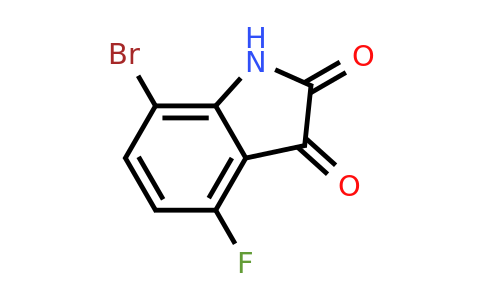 CAS 1245648-36-5 | 7-Bromo-4-fluoroindoline-2,3-dione