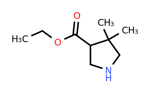 CAS 1245649-01-7 | 4,4-Dimethyl-pyrrolidine-3-carboxylic acid ethyl ester