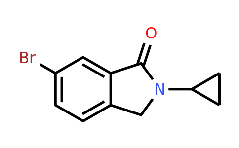 CAS 1245649-56-2 | 6-Bromo-2-cyclopropylisoindolin-1-one