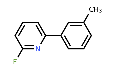 CAS 1245650-01-4 | 2-Fluoro-6-(m-tolyl)pyridine