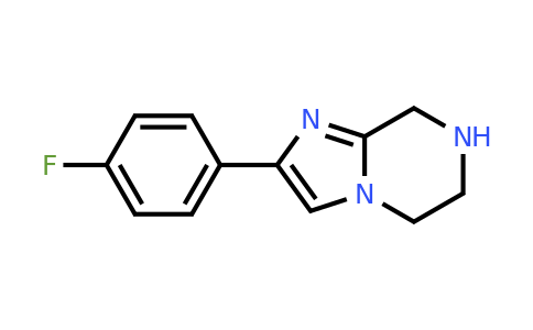 CAS 1245706-53-9 | 2-(4-fluorophenyl)-5,6,7,8-tetrahydroimidazo[1,2-a]pyrazine