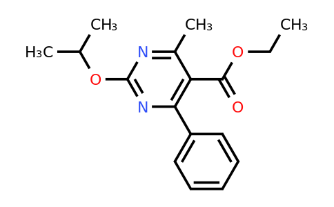 CAS 1245716-70-4 | Ethyl 2-isopropoxy-4-methyl-6-phenylpyrimidine-5-carboxylate