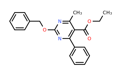 CAS 1245716-71-5 | Ethyl 2-(benzyloxy)-4-methyl-6-phenylpyrimidine-5-carboxylate