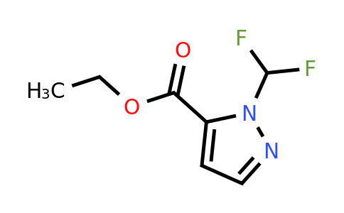 CAS 1245773-11-8 | Ethyl 1-(difluoromethyl)-1H-pyrazole-5-carboxylate
