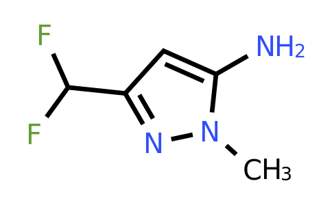 CAS 1245806-69-2 | 3-(difluoromethyl)-1-methyl-1H-pyrazol-5-amine