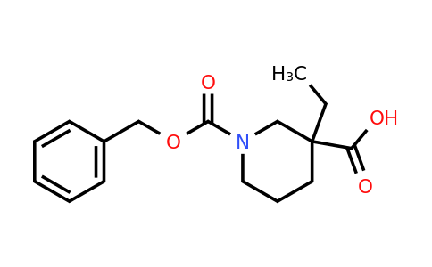 CAS 1245808-57-4 | 1-Cbz-3-ethylpiperidine-3-carboxylic Acid