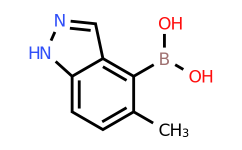 CAS 1245816-10-7 | (5-methyl-1H-indazol-4-yl)boronic acid