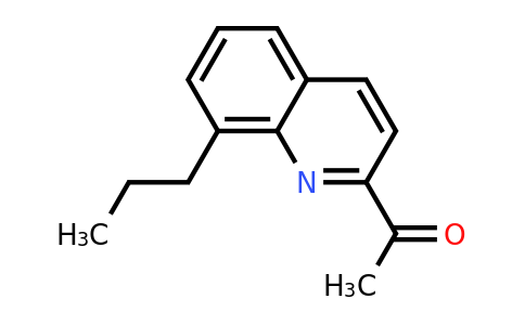 CAS 1245822-63-2 | 1-(8-Propylquinolin-2-yl)ethanone
