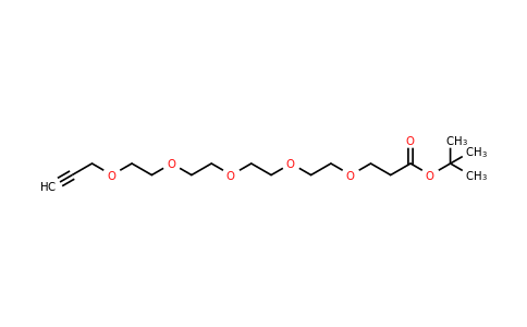 CAS 1245823-50-0 | tert-Butyl 4,7,10,13,16-pentaoxanonadec-18-yn-1-oate