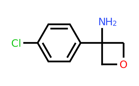 CAS 1245896-06-3 | 3-(4-Chlorophenyl)oxetan-3-amine