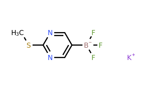 CAS 1245906-73-3 | Potassium trifluoro(2-(methylthio)pyrimidin-5-yl)borate