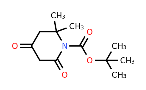 CAS 1245912-12-2 | tert-Butyl 2,2-dimethyl-4,6-dioxopiperidine-1-carboxylate