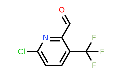 CAS 1245914-65-1 | 6-Chloro-3-(trifluoromethyl)picolinaldehyde
