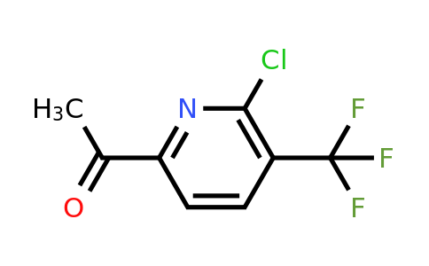 CAS 1245915-39-2 | 1-[6-Chloro-5-(trifluoromethyl)pyridin-2-YL]ethan-1-one