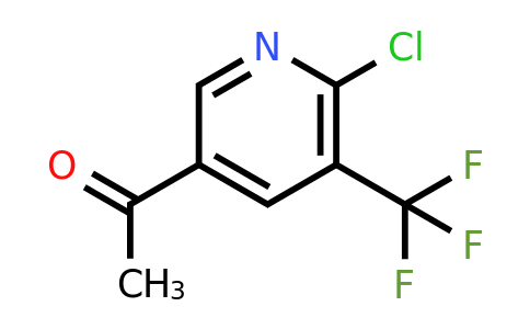 CAS 1245915-41-6 | 1-[6-Chloro-5-(trifluoromethyl)pyridin-3-YL]ethan-1-one