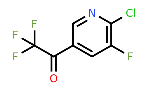CAS 1245915-43-8 | 1-(6-Chloro-5-fluoropyridin-3-yl)-2,2,2-trifluoroethanone