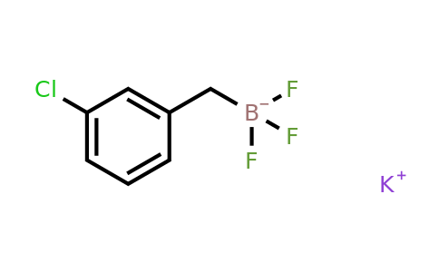 CAS 1246073-61-9 | potassium [(3-chlorophenyl)methyl]trifluoroboranuide