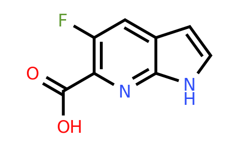 CAS 1246088-56-1 | 5-fluoro-1H-pyrrolo[2,3-b]pyridine-6-carboxylic acid