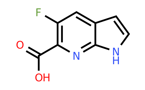 5-fluoro-1H-pyrrolo[2,3-b]pyridine-6-carboxylic acid