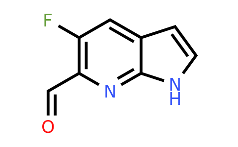 CAS 1246088-60-7 | 5-Fluoro-1H-pyrrolo[2,3-b]pyridine-6-carbaldehyde